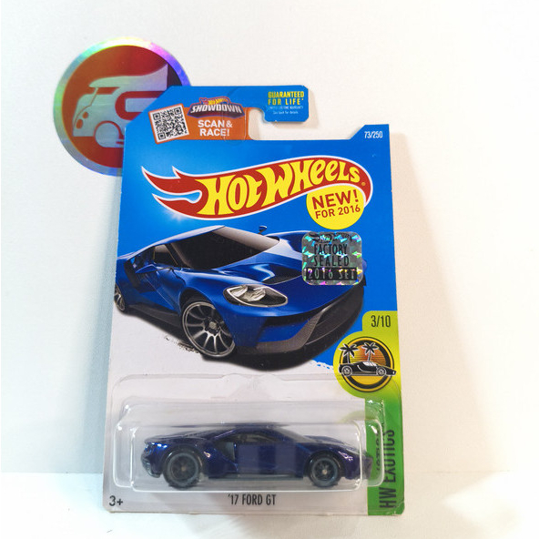 Hot Wheels Super Treasure Hunt 17 Ford GT Factory Sealed 2016 THS / $TH - Hotwheels