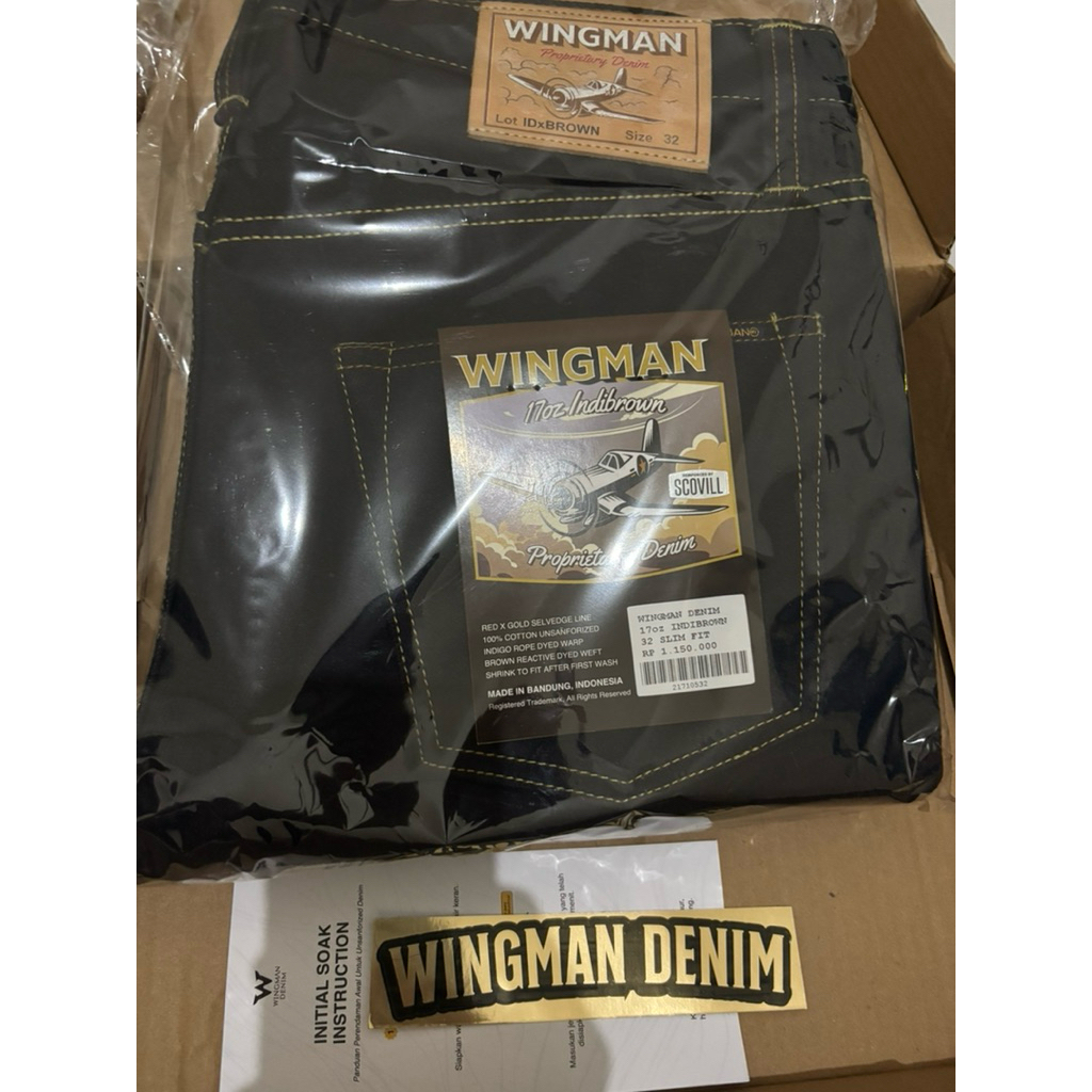 Wingman Indibrown 17 oz New Size 32 SF