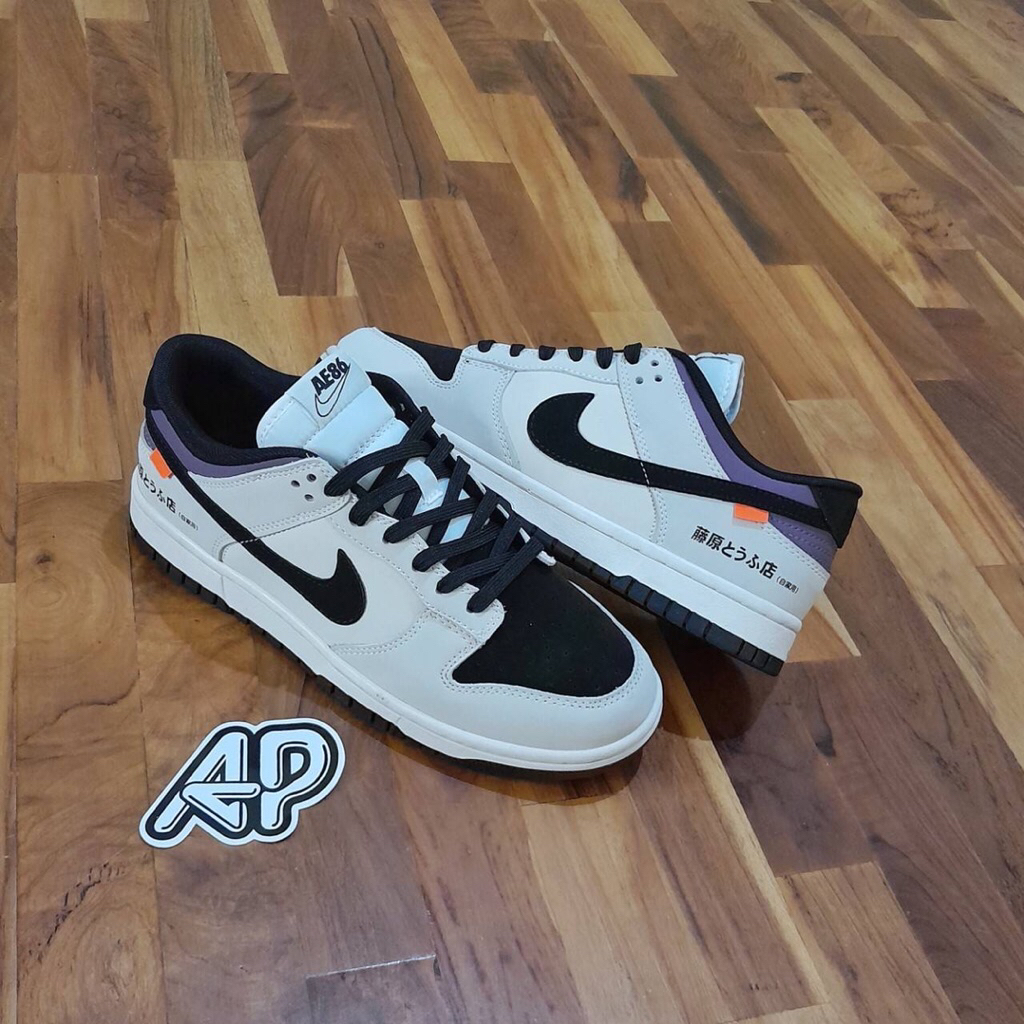 ( Abuy project ) Sepatu Sneakers Nike SB Dunk Low Initial d Toyota AE86