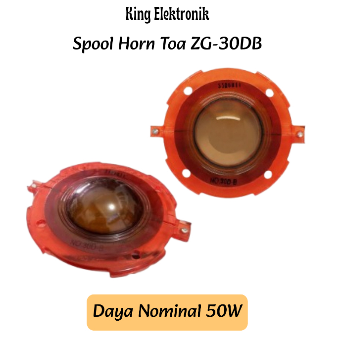 Spoel Spool Spul Horn Toa 50 Watt ZG-30D-B