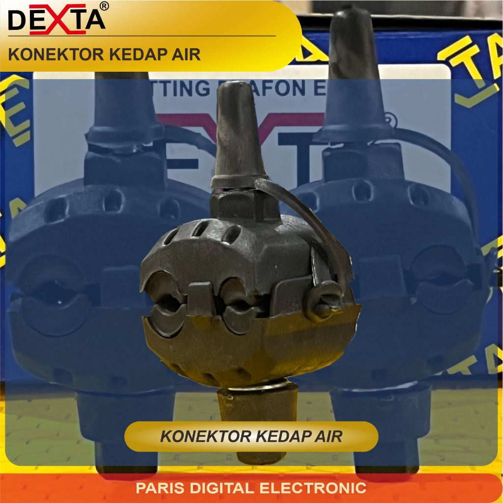 KONEKTOR KABEL LISTRIK PLN KEDAP AIR DEXTA CONECTOR TWISTED PLN CONEKTOR KABEL SR
