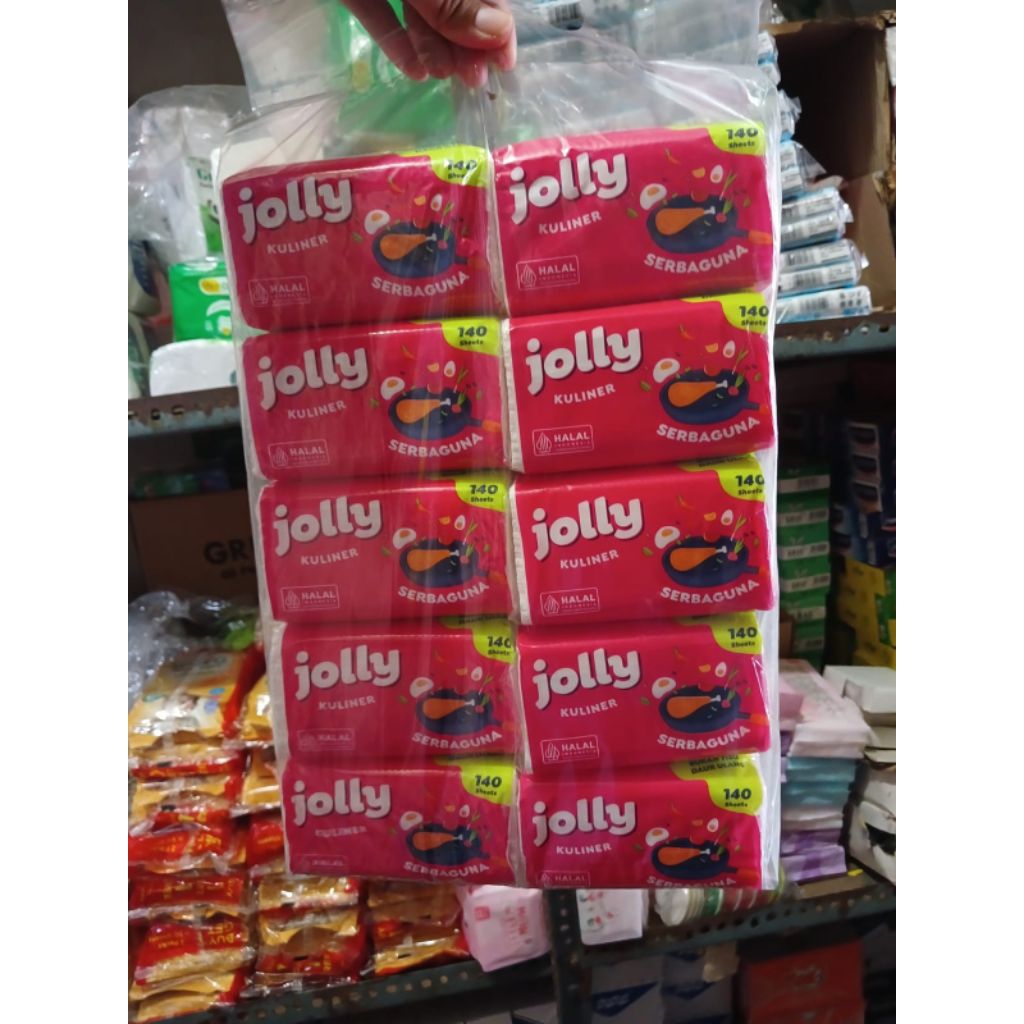 STOCK TERBARU TISSUE JOLLY POP UP BAL