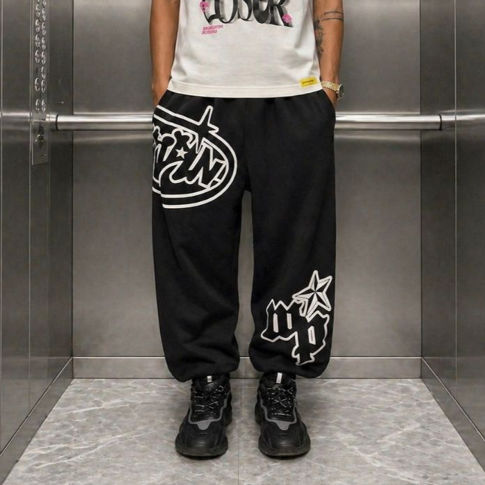 WP COMPANY - JOGER PANTS JETT BLACK UNISEX | CELANA JOGER WP COMPANY