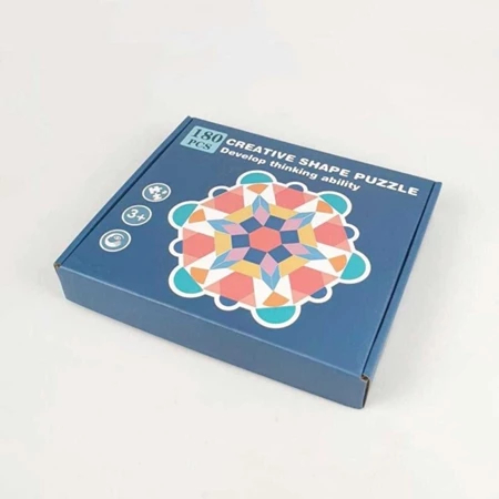 Jigsaw Puzzle 3D Children Toy Mainan Edukasi Isi 180 Pcs Creative Shape Puzzle