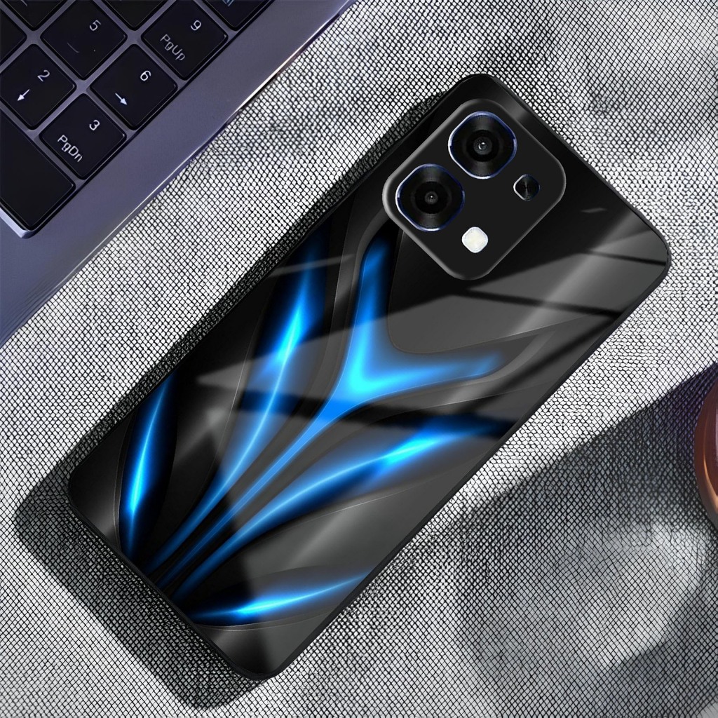 CL Softcase Glass For Oppo A6 Pro - Case Glass Oppo A6 Pro - Casing Kaca A6 Pro Terbaru - Casing Mur