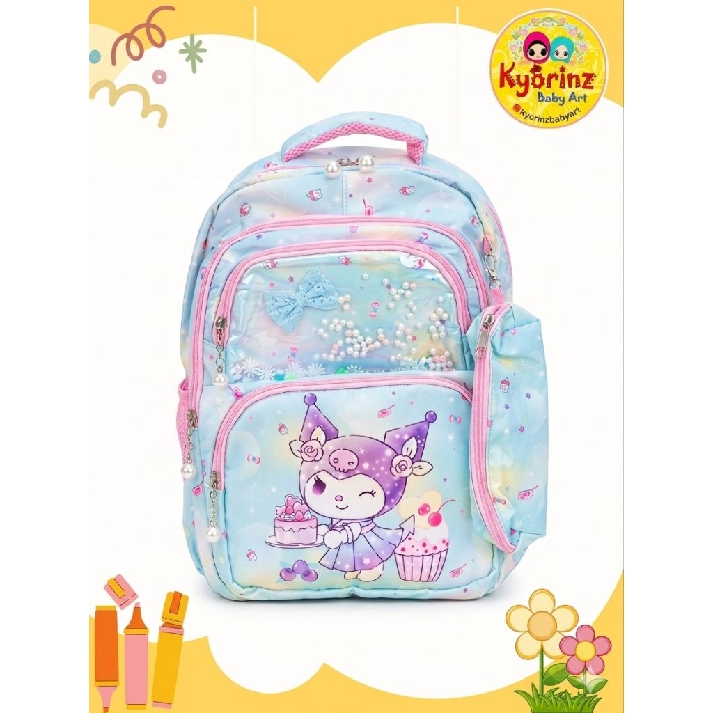 Kyorinz - Tas Sekolah Anak cewek Tas Ransel Sekolah Import Anak cewek Tas Sekolah