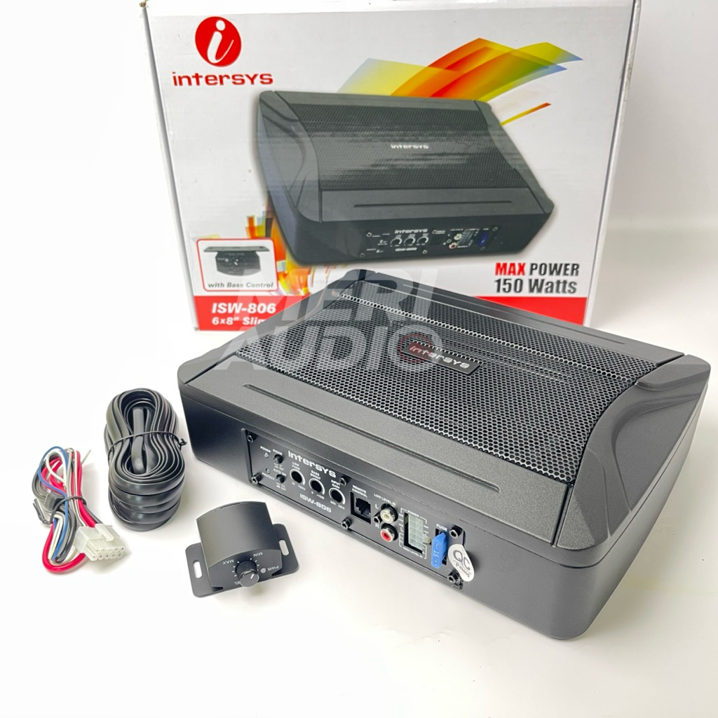 Subwoofer Kolong Bastube Intersys 8 inch Basstube Subwoofer