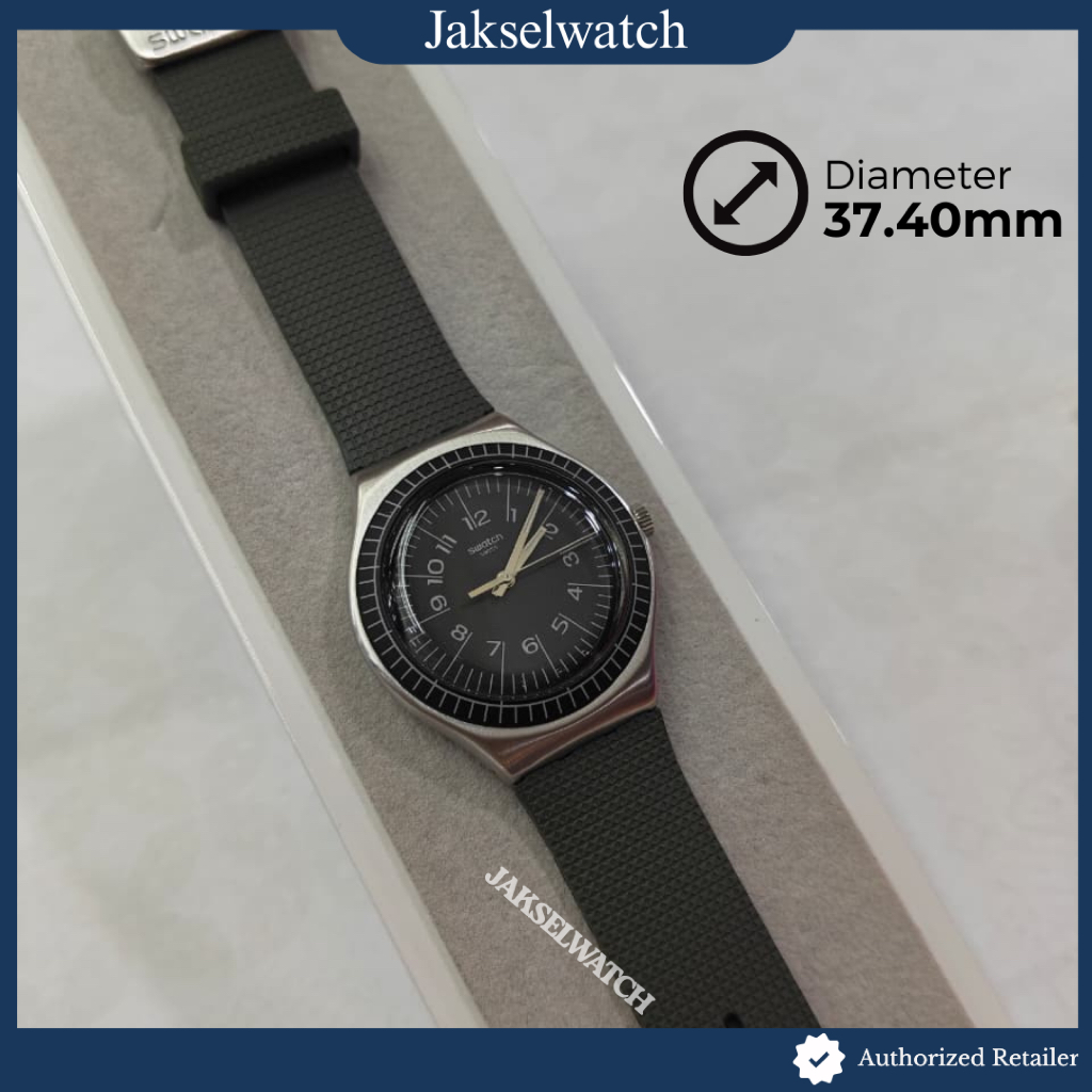 Jam Tangan Pria dan Wanita Swatch Irony Kakinuma YGS133 Original Garansi Resmi