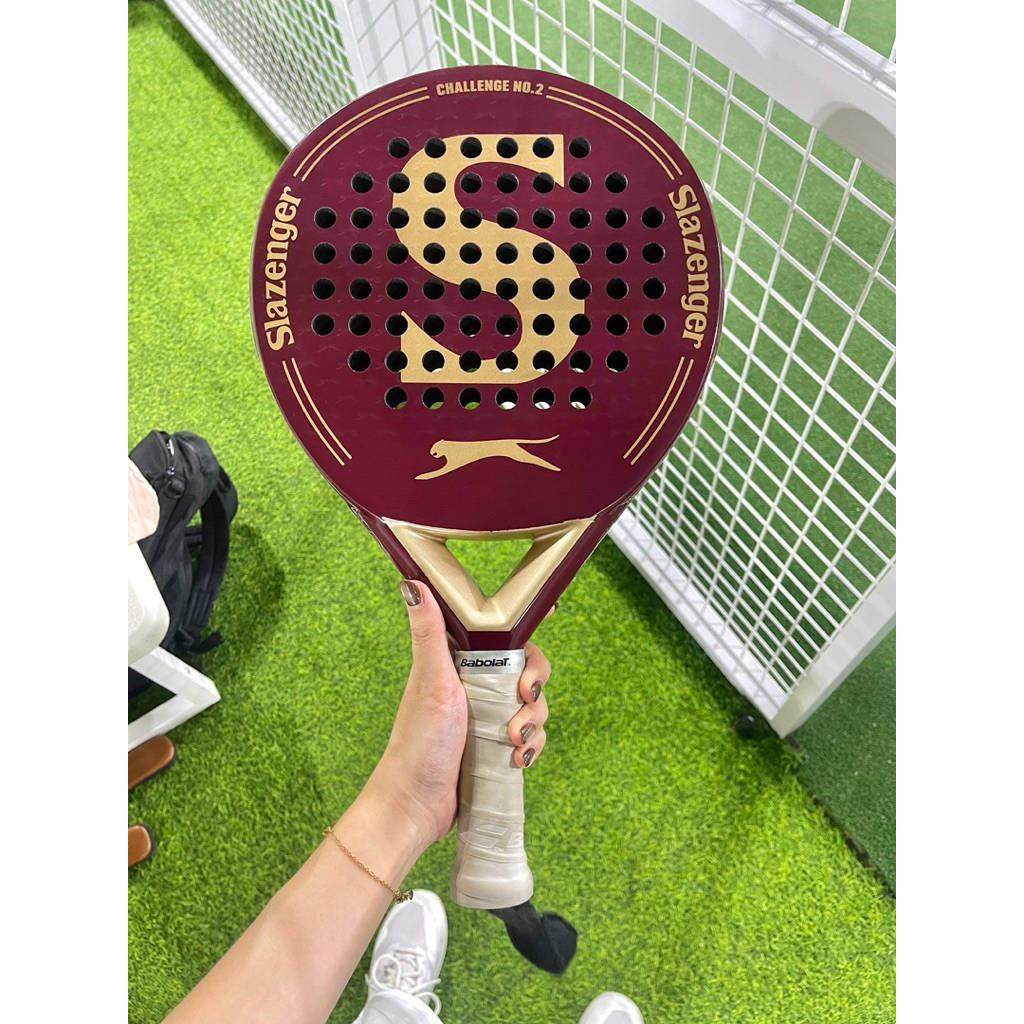 Slazenger Challenge No 2 Round 12K Raket Wanita Padel