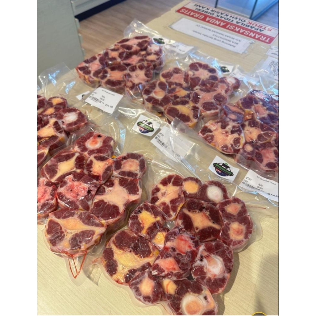 NZ Grassfed Oxtail - Oxtail Import Grassfed