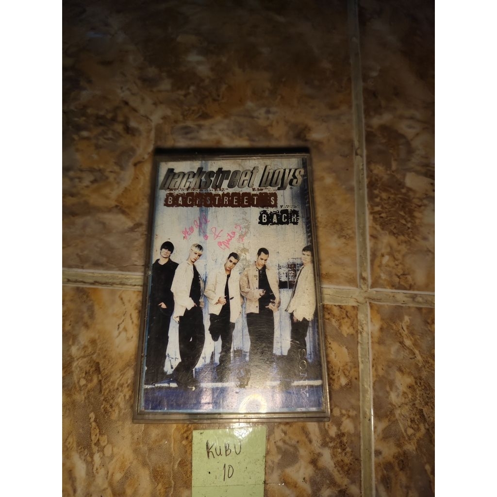 Kaset Pita Backstreet boys - Backstreet's back