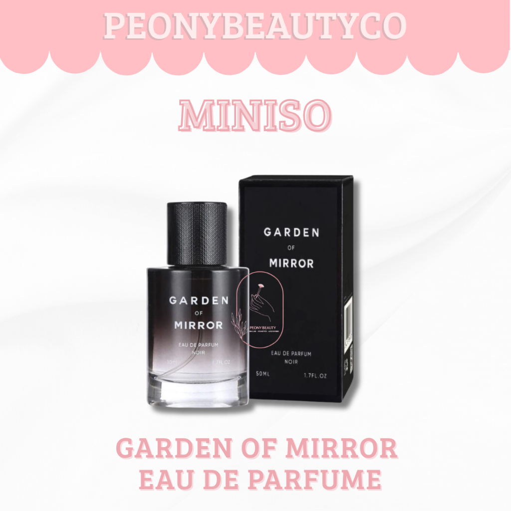 MINISO GARDEN OF MIRROR EAU DE PARFUME - NOIR 50ML