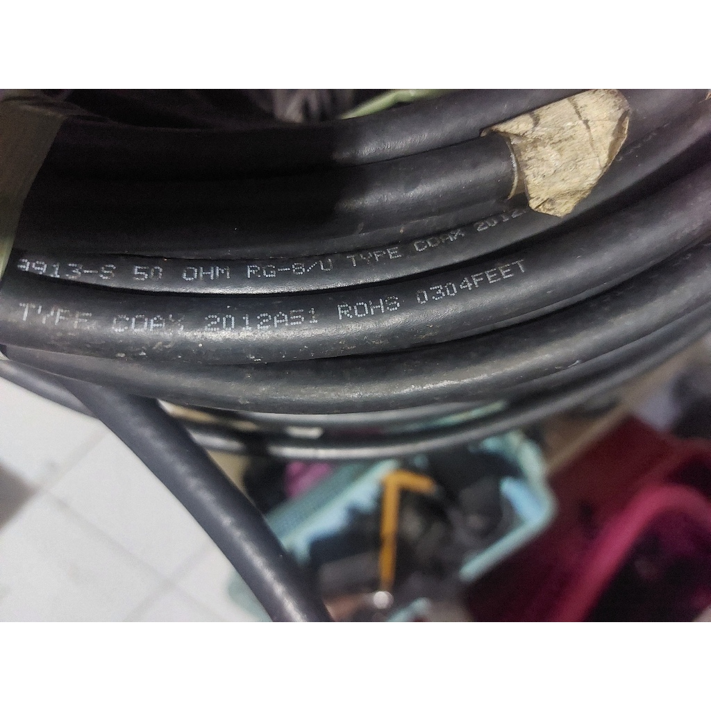 KABEL RG8 BELDEN CABLE COAX RG8 BELDEN 9913 IMPEDANSI 50 OHM RG8 BELDEN 9913 FULL TEMBAGA PANJANG 29