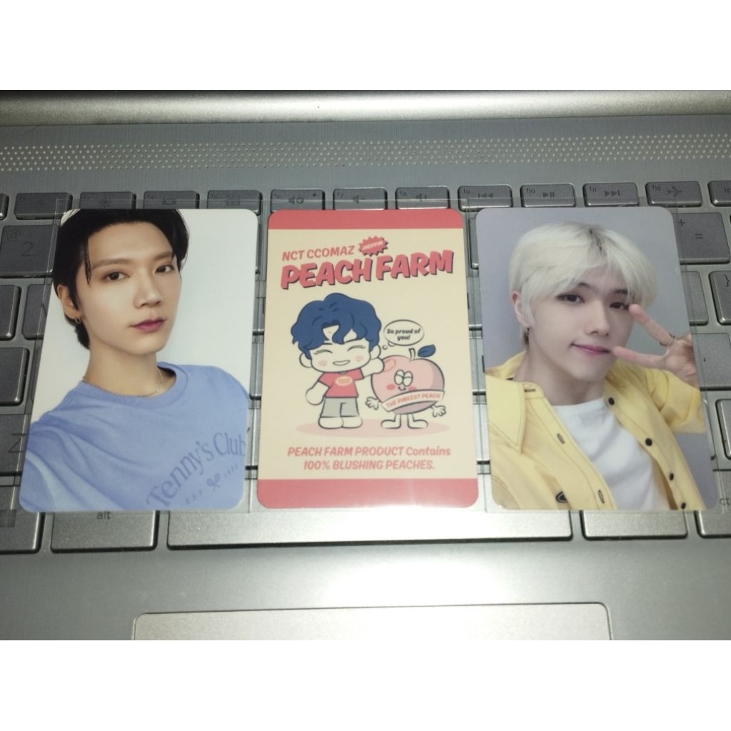Photocard NCT CCOMAZ Ten & Jaehyun, Photocard NCT DREAM Jisung KPOPMERCH POB Glitch Mode