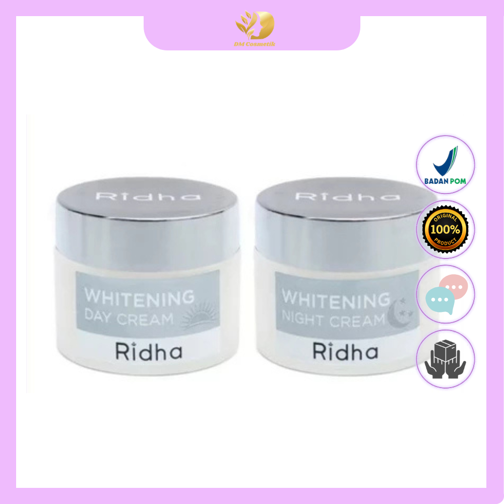 Ridha Whitening Cream Day Night 20g