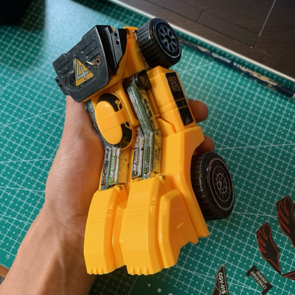 part zord rescue megazord turbo carrangers