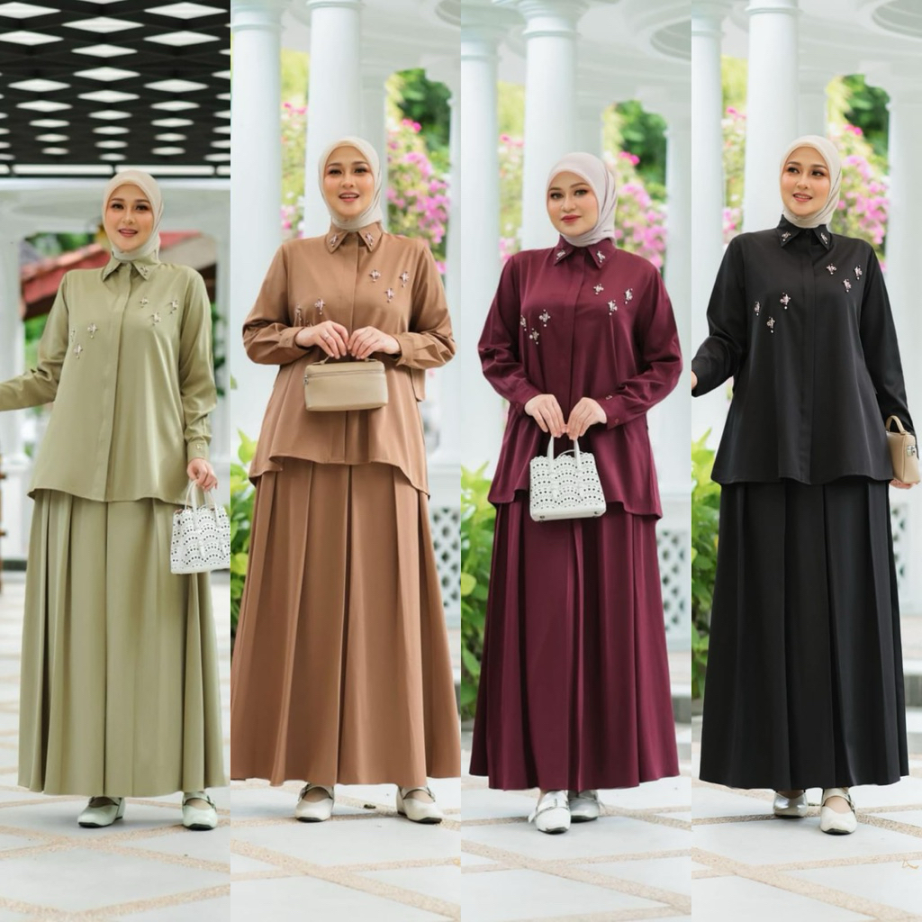 Novella setelan oneset terbaru ORI by Rafika