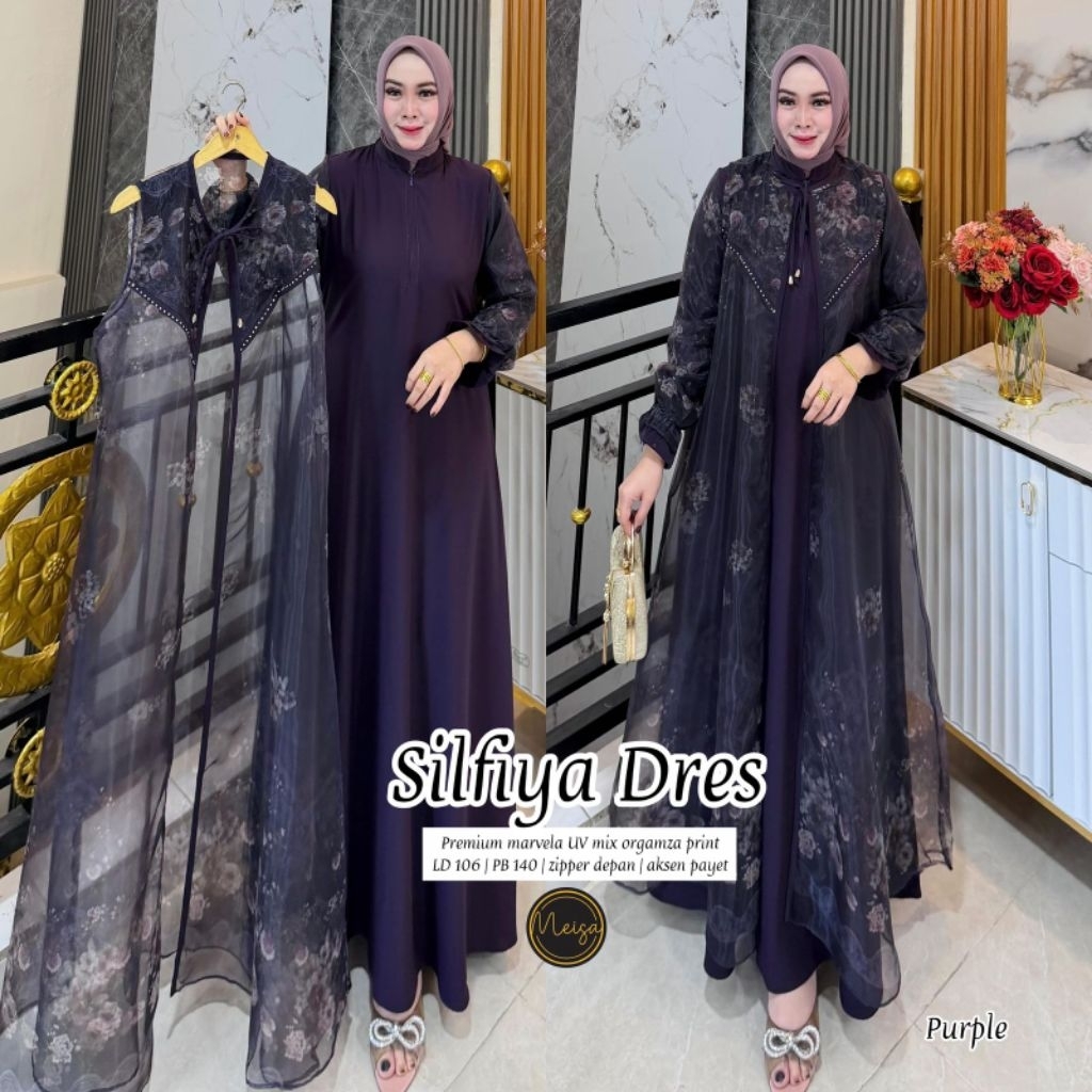 esmira dress mewah by mudra fatiha gamis outer set gamis ceruty babydoll premium gamis silk premium 