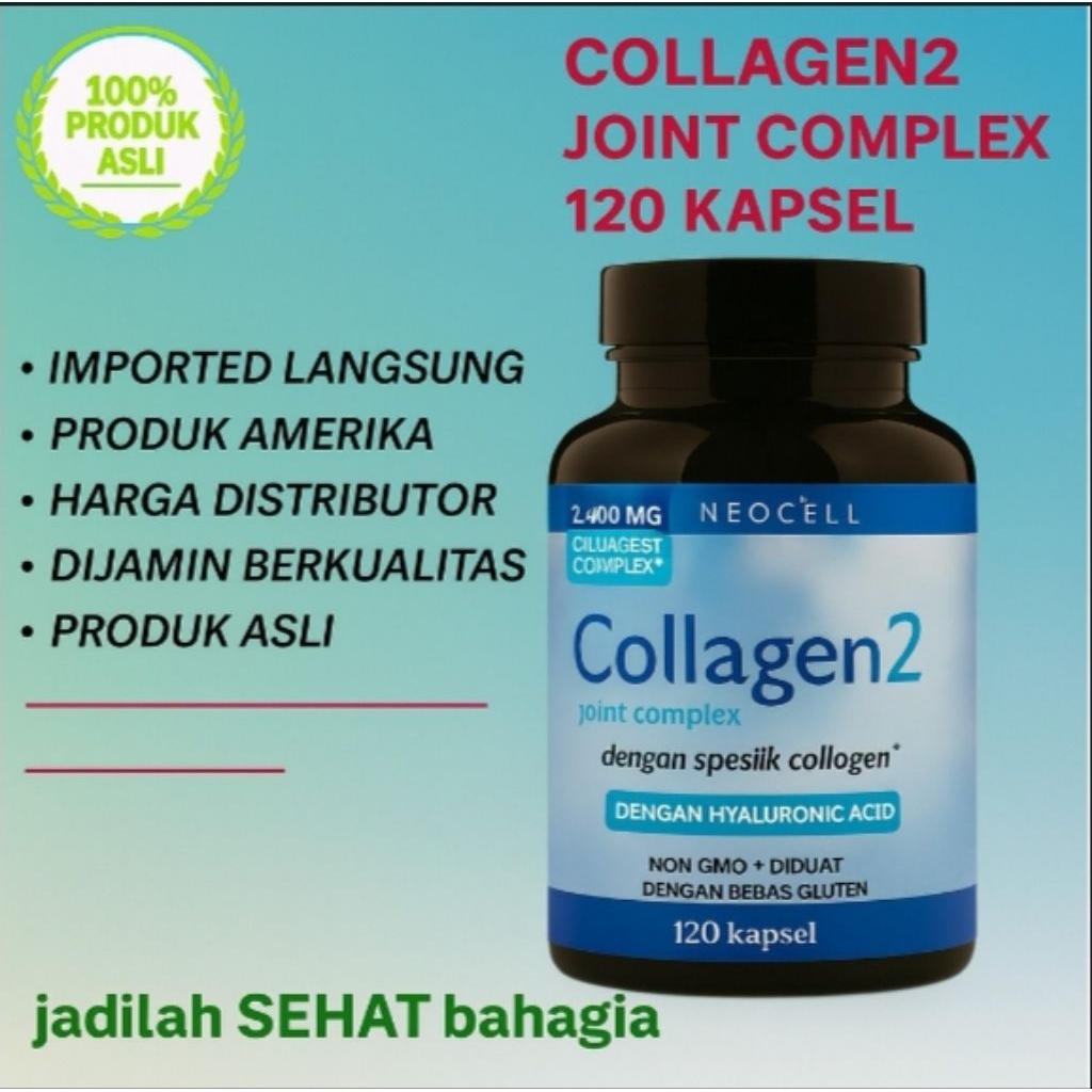 Neocell Collagen 2 Joint Complex Isi 120 Kapsul Original Import