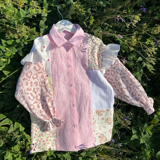 SUNNY - JENA KEMEJA KATUN BORDIR / BLOUSE KATUN WANITA / BLOUSE BORDIR KATUN POPLIN