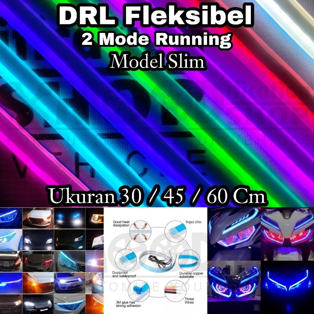 DRL Fleksibel Slim Universal