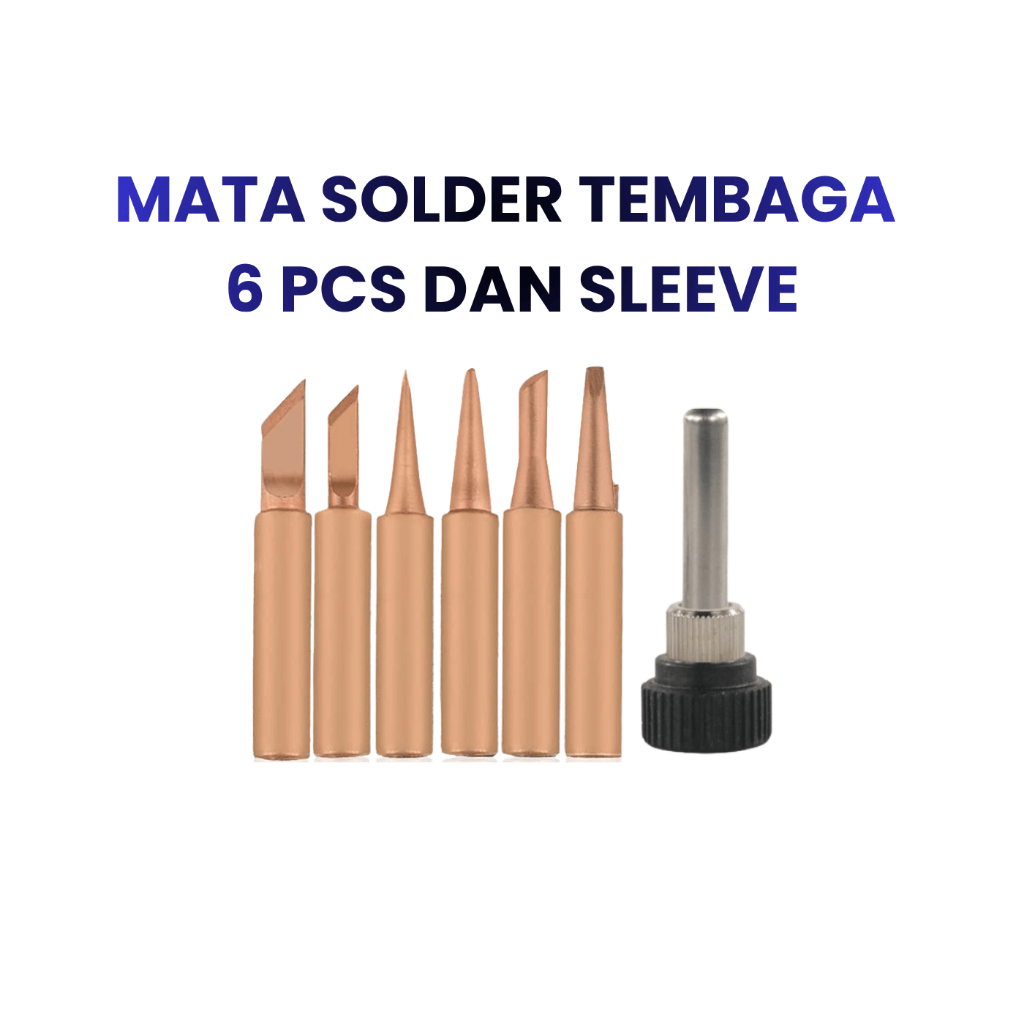 Mata Solder Tembaga 60 Watt Dan Selongsong