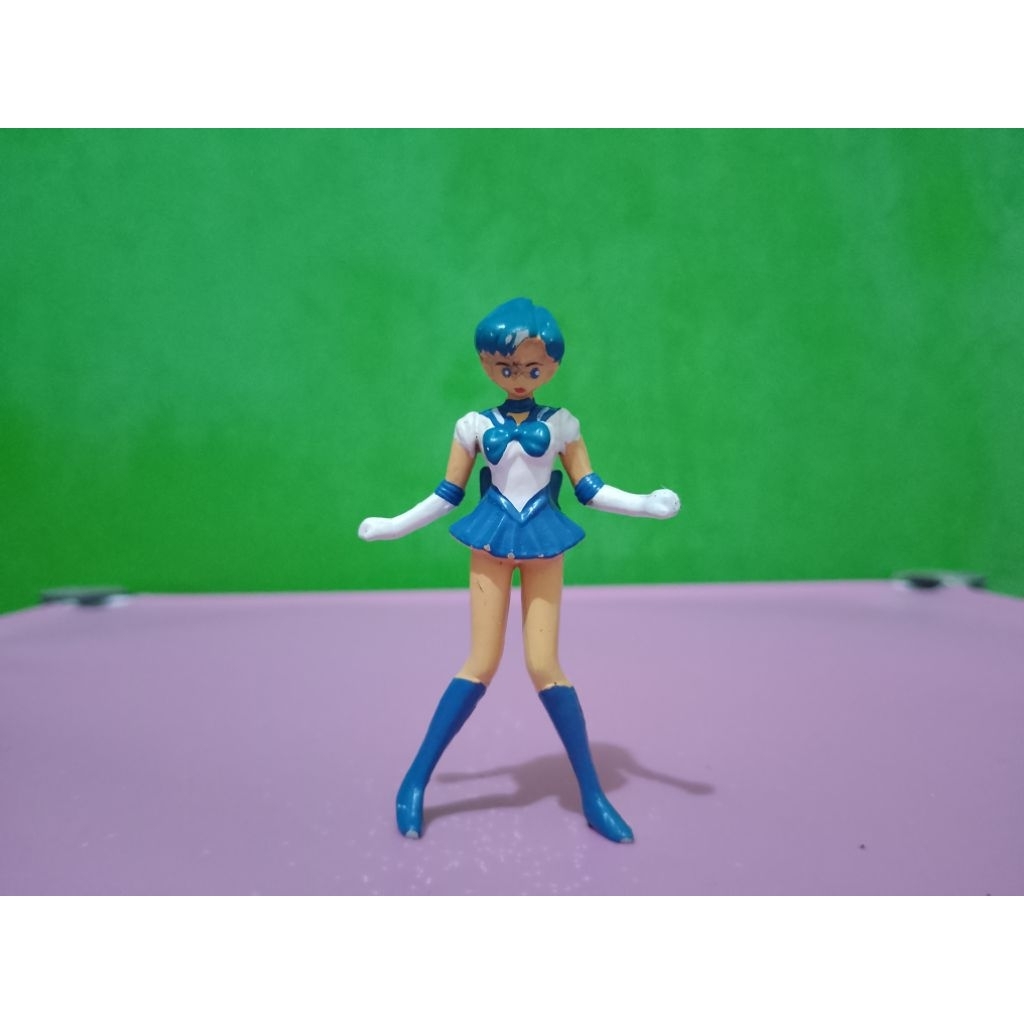 Figure SAILOR MOON - SAILOR MERCURY - Murah Retro Vintage Rare Koleksi Mainan Anak Anak Nostalgia Ja