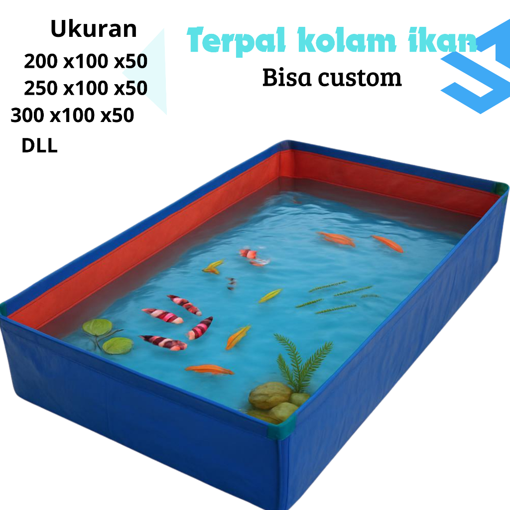 TERPAL KOLAM IKAN KOREA