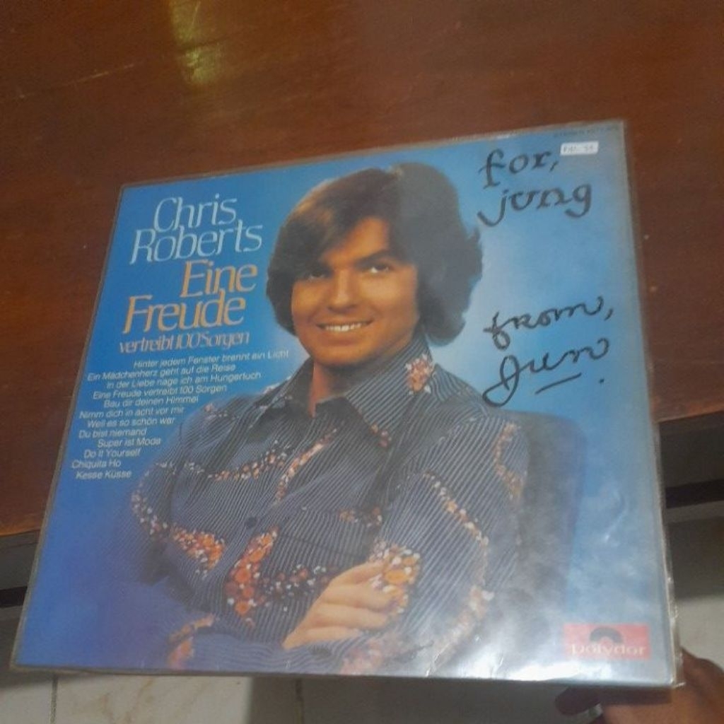 vinyl piringan hitam 12 christ roberts fine freude(PHL32)