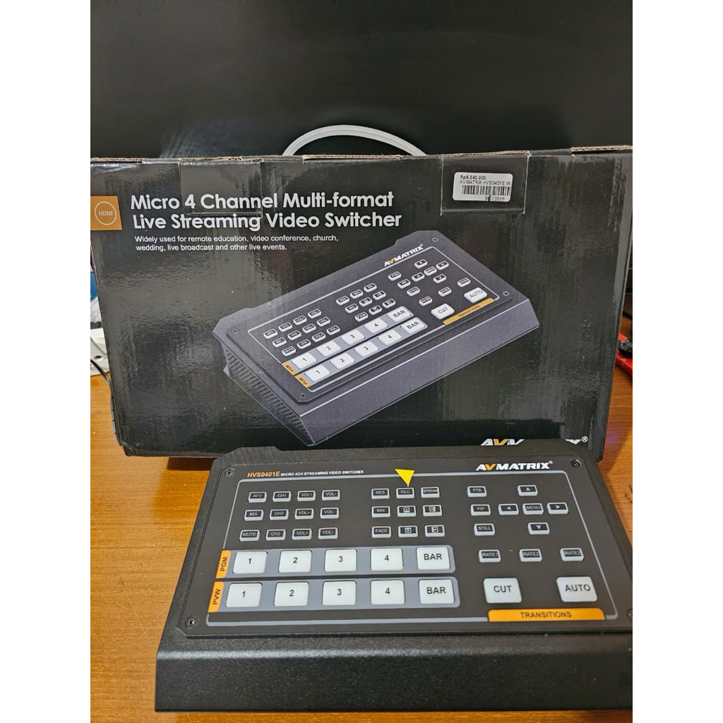 AV Matrix / Avmatrix Switcher - HVS0401E Preloved Second