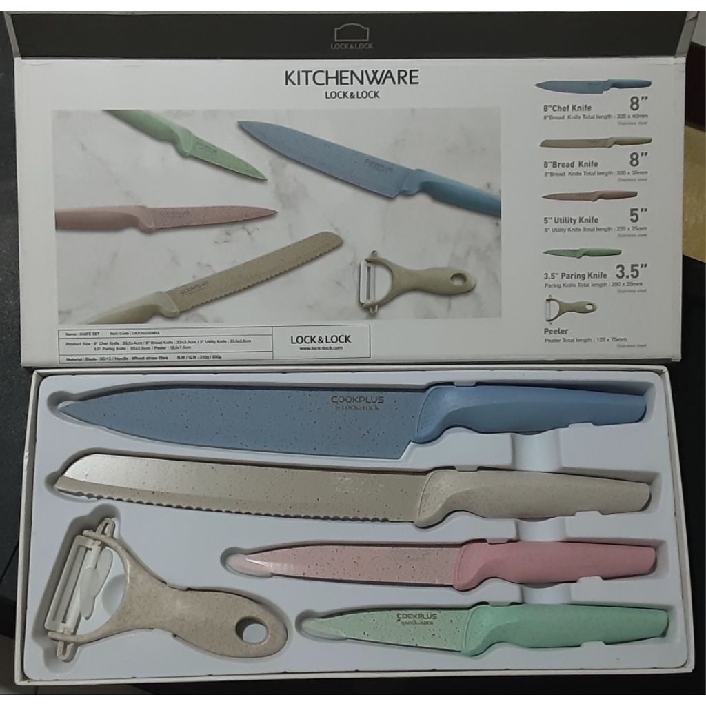 Lock & Lock Kitchen Knife Set