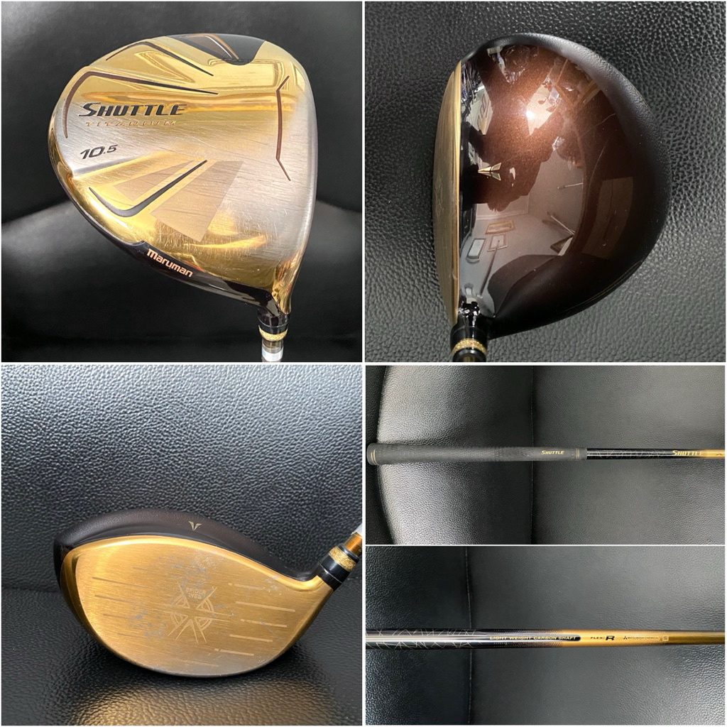 Stik Golf Driver Wood 1 Maruman Shuttle Type X Gold