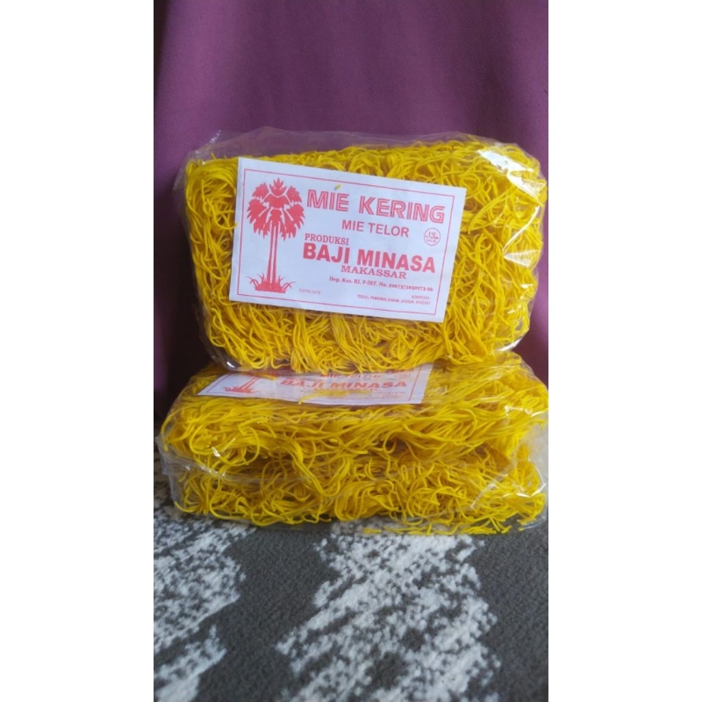 Mie titi kering khas makassar