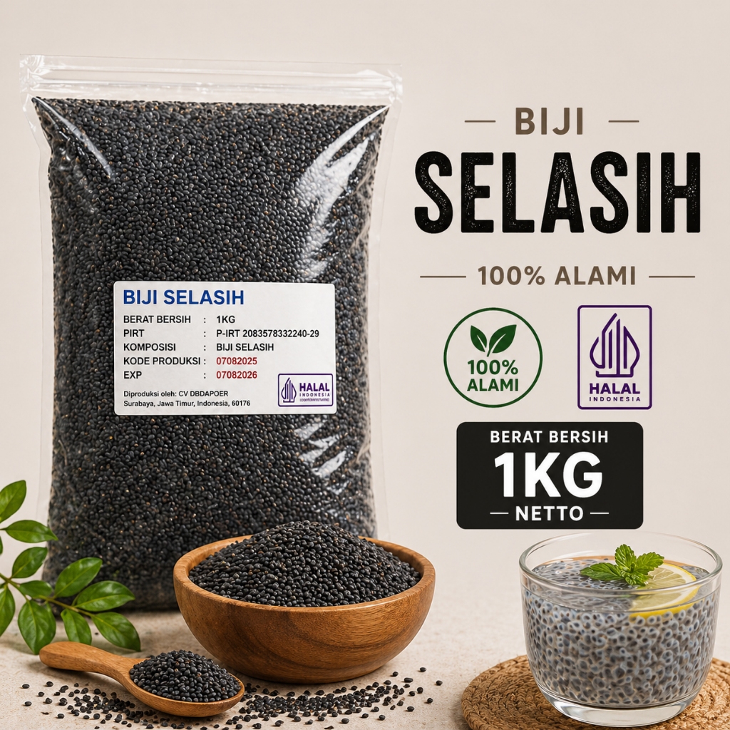 Biji Selasih 1kg