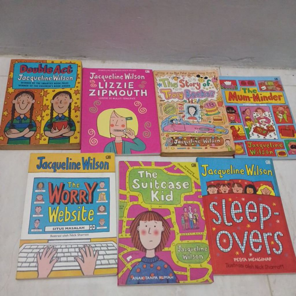 BUKU JACQUELINE WILSON. BUKU ANAK IMPOR