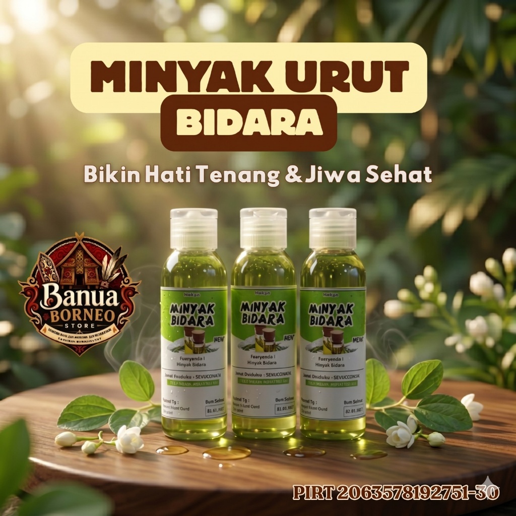 MINYAK URUT BIDARA ARAB ASLI ORIGINAL PIRT - Minyak Pijat Pegal Linu Nyeri Otot & Sendi Herbal