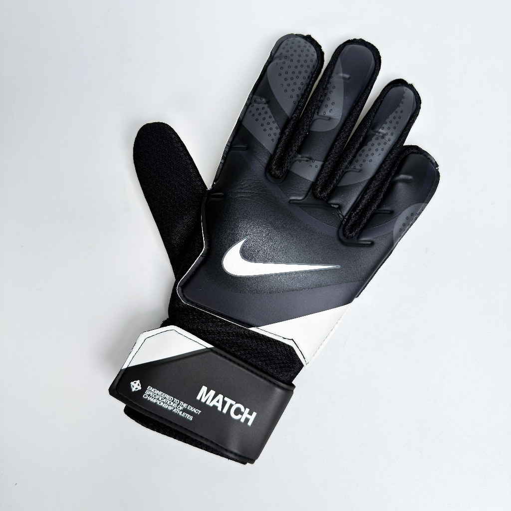 Nike Match Original Sarung Tangan Kiper Football Goalkeeper GK Gloves Black Hitam