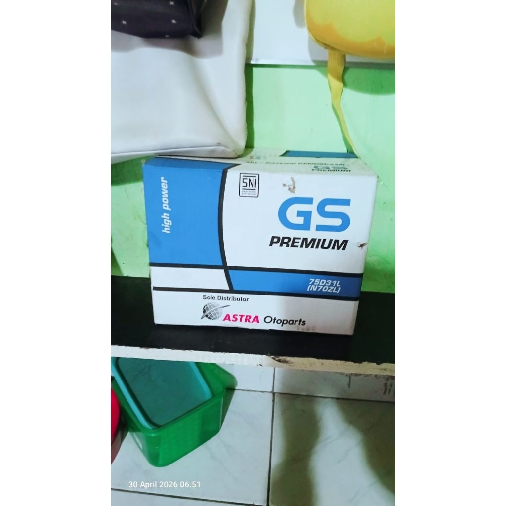 AKI/BATERAI GS N70ZL