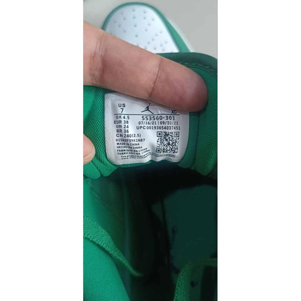 Sepatu Nike Jordan Original Second Display Like new