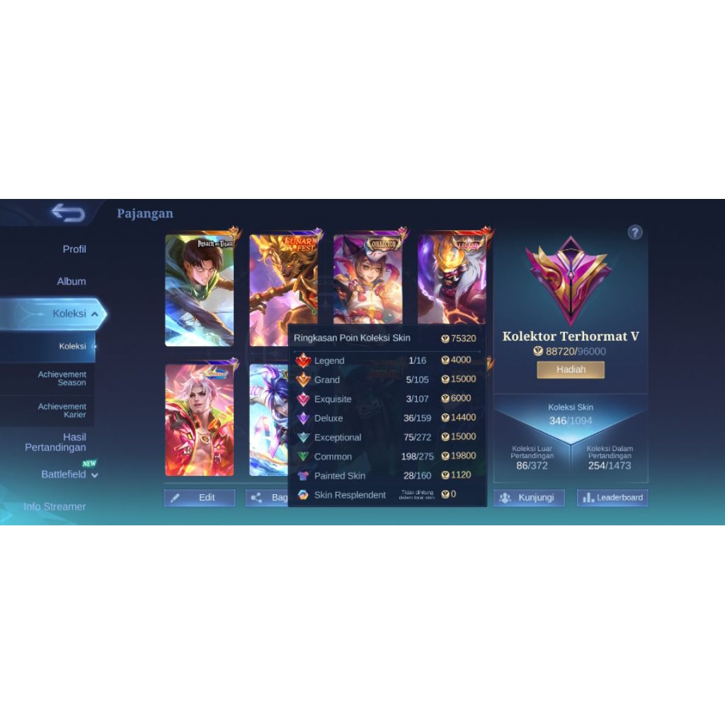 Akun Mobile Legend Murah sangat