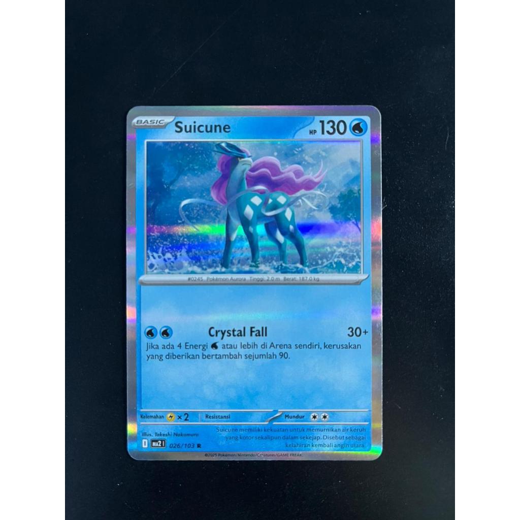 Suicune - Holo - Kartu Pokemon Indonesia