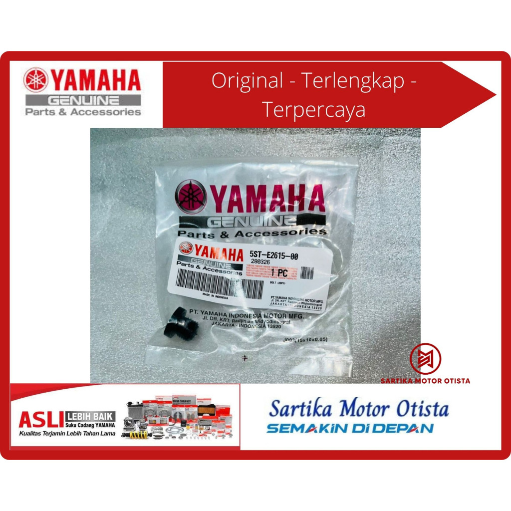 ORIGINAL BOLT, Baut Pembuangan Air Radiator Bawah YAMAHA AEROX