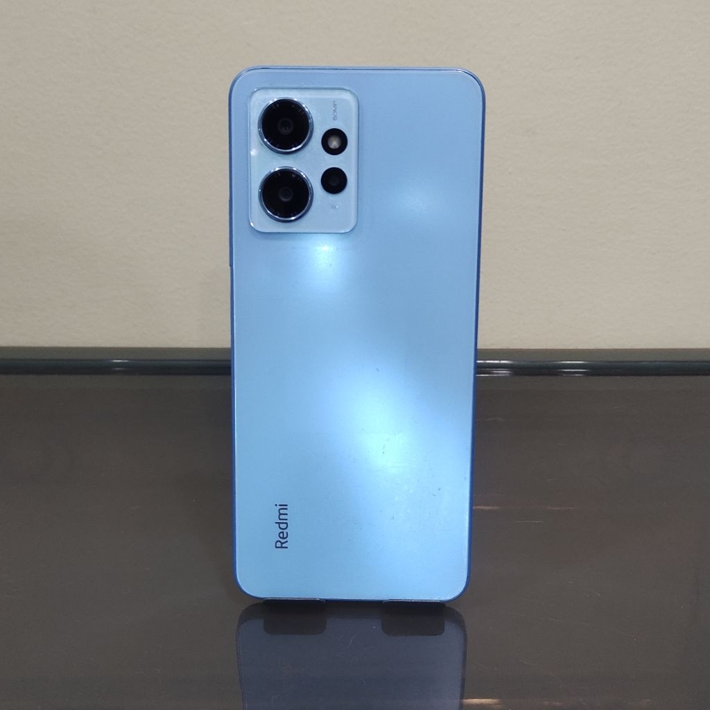 Handphone Redmi Note 12 Ram 4 128 GB (Batangan, Tanpa Charger)