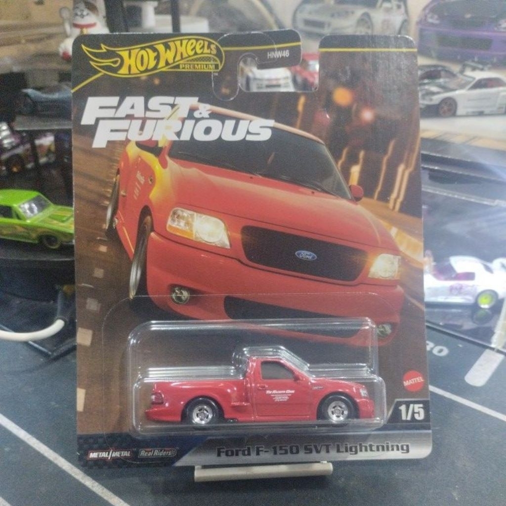 HOT WHEELS FORD F150 SVT LIGHTNING FAST&FURIOUS PREMIUM (45)