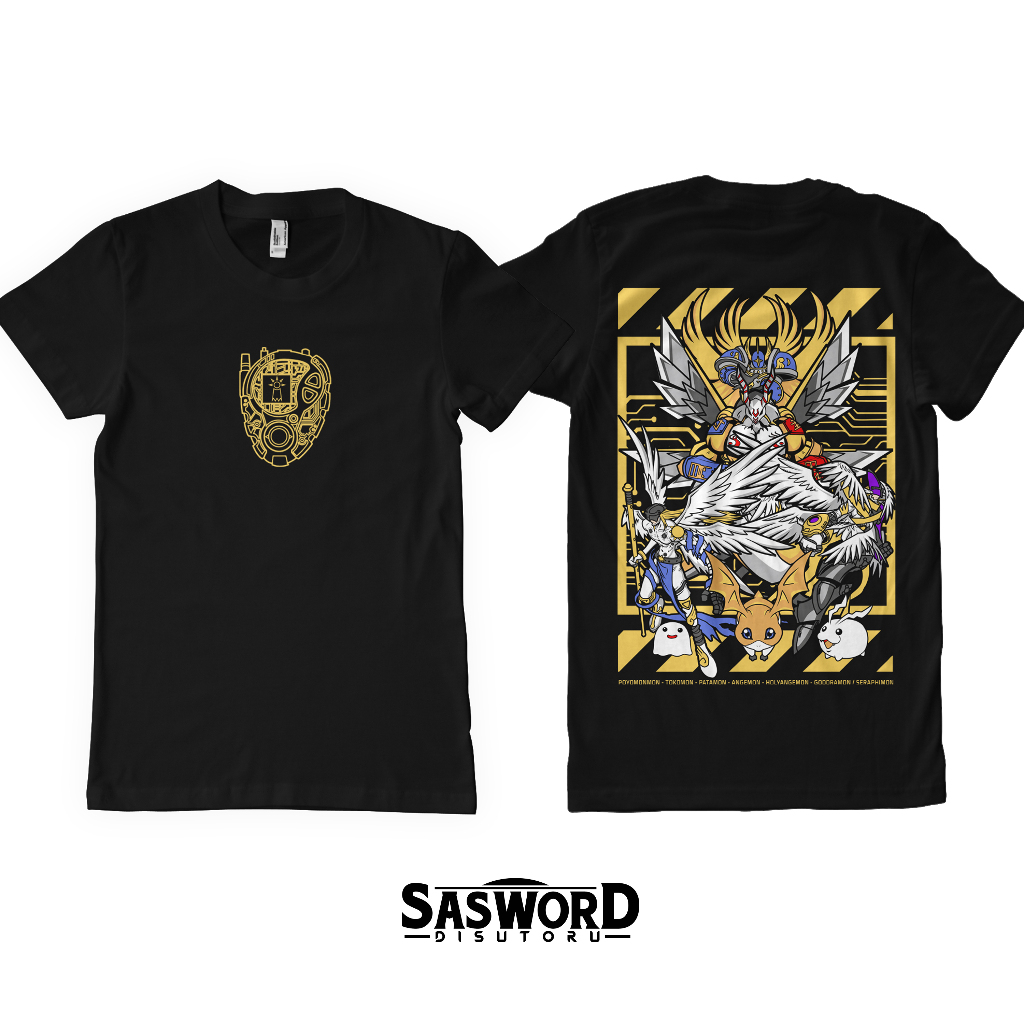 Kaos Digimon Adventure Patamon Evolution