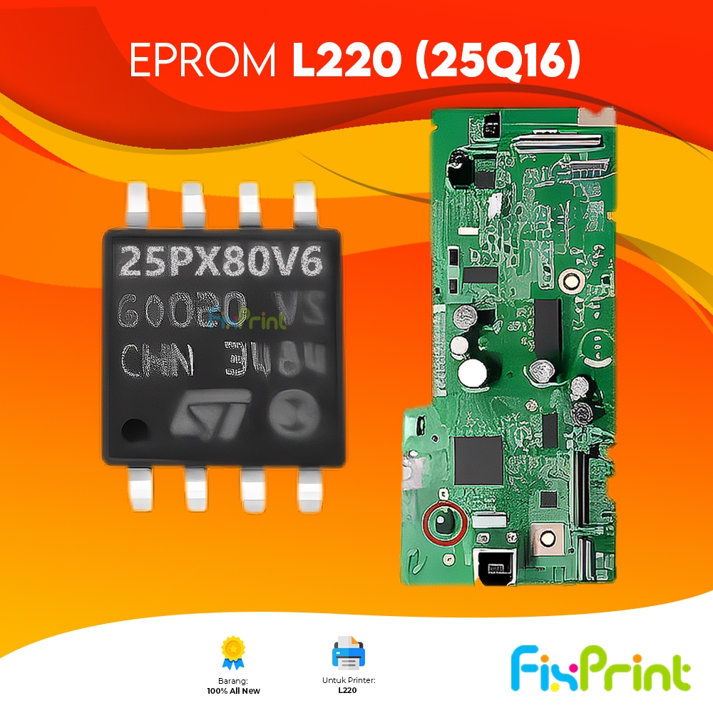 IC Eprom Epson L220, IC Counter L220, IC Reset Epson L220, Resetter Printer Epson L220