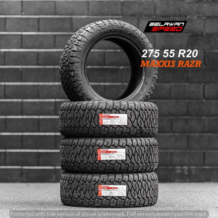 BAN MOBIL AT R20 275 55 MAXXIS AT811 RAZR RING 20 Made in Thailand
