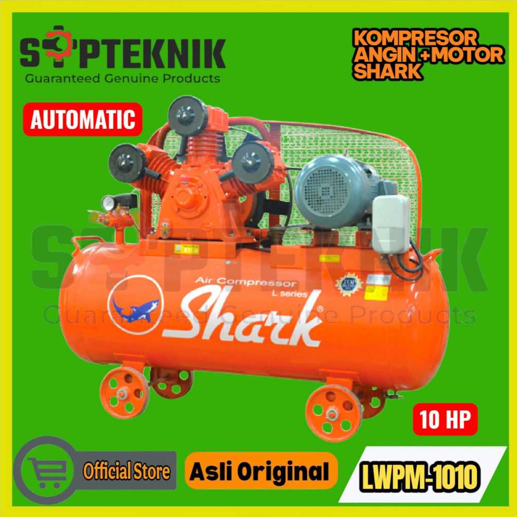 KOMPRESOR ANGIN 10HP LWPM-1010 AUTO SHARK