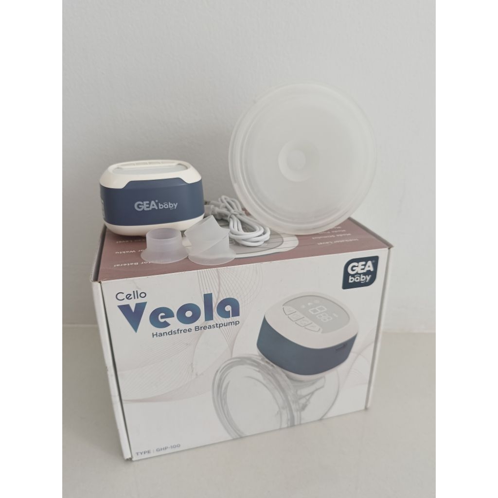 PL GEA BABY CELLO  VEOLA BREAST PUMP TEAL BLUE
