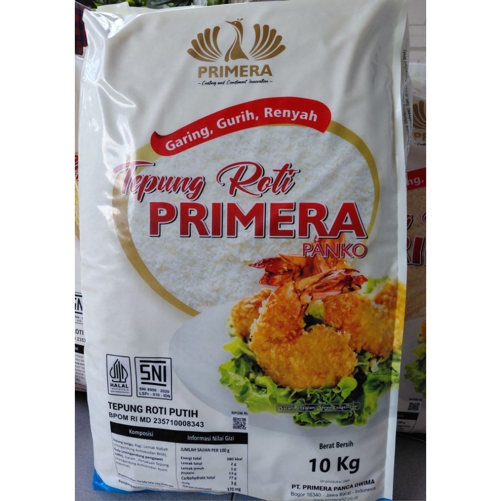 Tepung Panir Putih 10kg | Pangko White 10kg | Tepung Roti